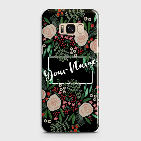 Samsung Galaxy S8 Cover - Floral Series - Matte Finish - Snap On Hard Case with LifeTime Colors Guarantee