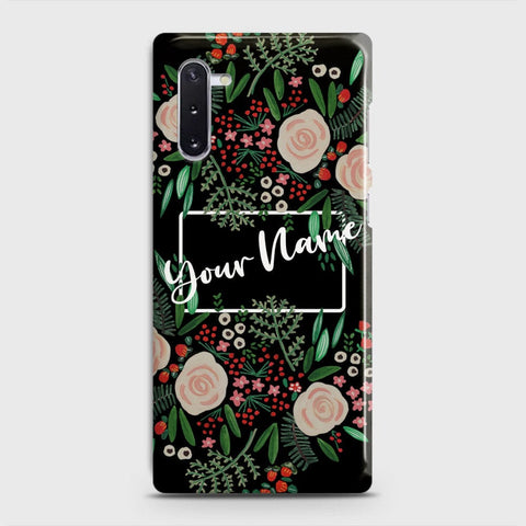 Samsung Galaxy Note 10 Cover - Floral Series - Matte Finish - Snap On Hard Case with LifeTime Colors Guarantee