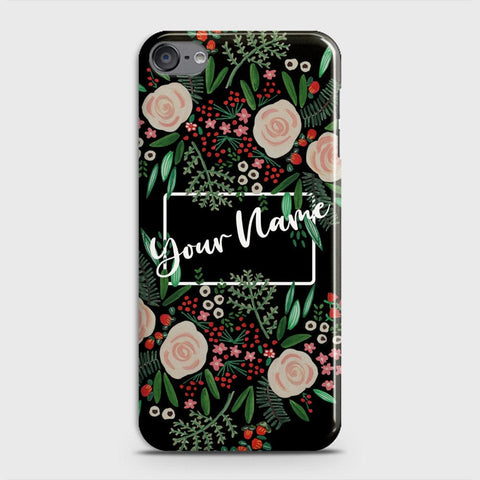 iPod Touch 7 Cover - Floral Series - Matte Finish - Snap On Hard Case with LifeTime Colors Guarantee