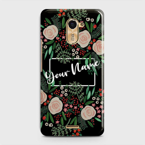 Infinix Hot 4 / Hot 4 Pro  Cover - Floral Series - Matte Finish - Snap On Hard Case with LifeTime Colors Guarantee