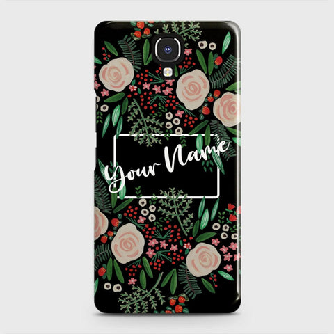 Infinix Note 4 / X572 Cover - Floral Series - Matte Finish - Snap On Hard Case with LifeTime Colors Guarantee