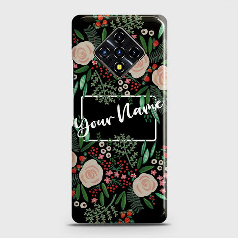 Infinix Zero 8i Cover - Floral Series - Matte Finish - Snap On Hard Case with LifeTime Colors Guarantee