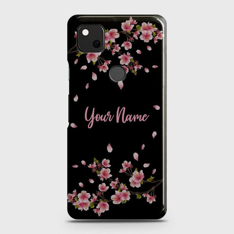 Google Pixel 4a 4G Cover - Floral Series - Matte Finish - Snap On Hard Case with LifeTime Colors Guarantee