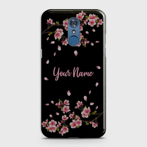 LG Q7 Cover - Floral Series - Matte Finish - Snap On Hard Case with LifeTime Colors Guarantee