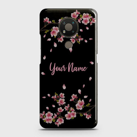 Nokia 3.4 Cover - Floral Series - Matte Finish - Snap On Hard Case with LifeTime Colors Guarantee