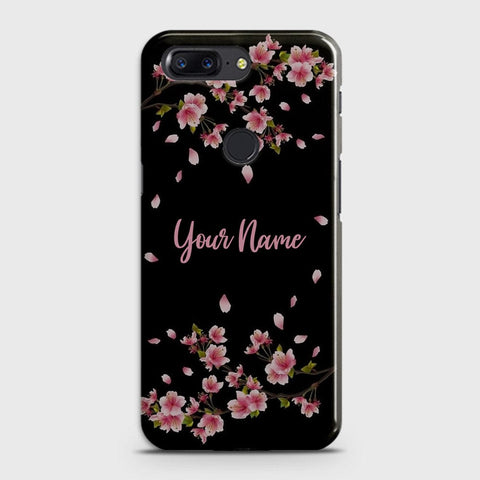 OnePlus 5T  Cover - Floral Series - Matte Finish - Snap On Hard Case with LifeTime Colors Guarantee