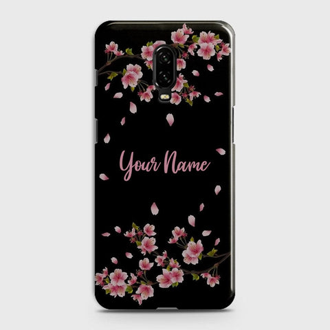 OnePlus 6T  Cover - Floral Series - Matte Finish - Snap On Hard Case with LifeTime Colors Guarantee