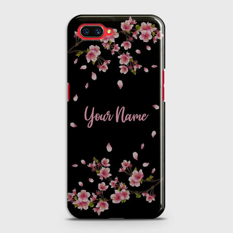 Oppo A3S Cover - Floral Series - Matte Finish - Snap On Hard Case with LifeTime Colors Guarantee