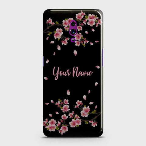 Oppo Reno Cover - Floral Series - Matte Finish - Snap On Hard Case with LifeTime Colors Guarantee