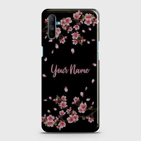 Realme C3 Cover - Floral Series - Matte Finish - Snap On Hard Case with LifeTime Colors Guarantee