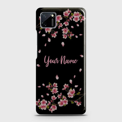 Realme C11 Cover - Floral Series - Matte Finish - Snap On Hard Case with LifeTime Colors Guarantee