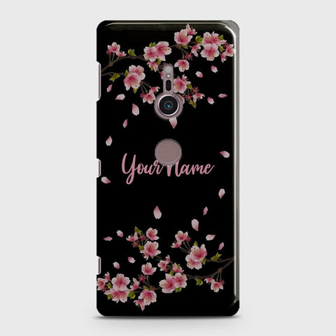 Sony Xperia XZ3 Cover - Floral Series - Matte Finish - Snap On Hard Case with LifeTime Colors Guarantee