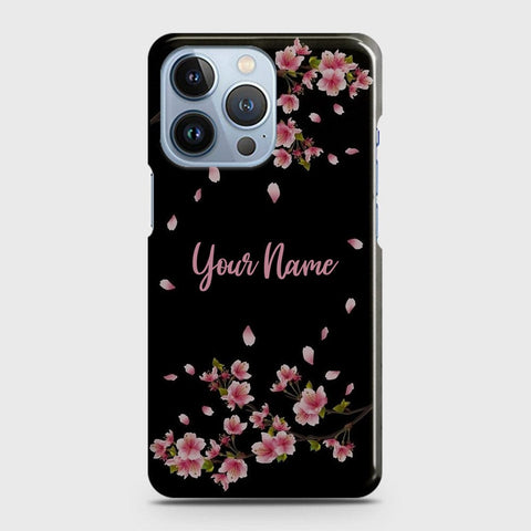 iPhone 13 Pro  Cover - Floral Series - Matte Finish - Snap On Hard Case with LifeTime Colors Guarantee