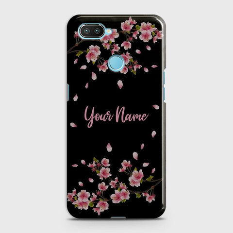 Xiaomi Mi 8 Lite Cover - Floral Series - Matte Finish - Snap On Hard Case with LifeTime Colors Guarantee