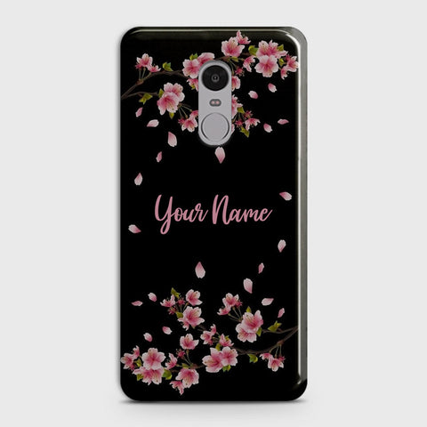 Xiaomi Redmi Note 4 / 4X Cover - Floral Series - Matte Finish - Snap On Hard Case with LifeTime Colors Guarantee