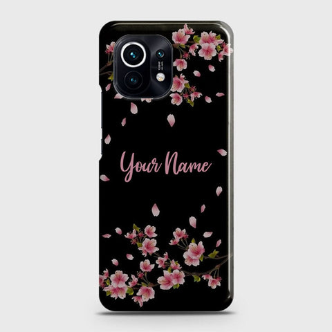 Xiaomi Mi 11 Cover - Floral Series - Matte Finish - Snap On Hard Case with LifeTime Colors Guarantee