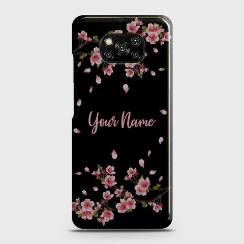 Xiaomi Poco X3 Pro Cover - Floral Series - Matte Finish - Snap On Hard Case with LifeTime Colors Guarantee