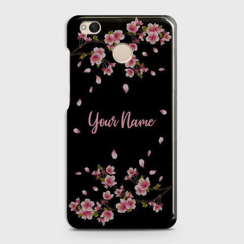 Xiaomi Redmi 4 / 4X Cover - Floral Series - Matte Finish - Snap On Hard Case with LifeTime Colors Guarantee