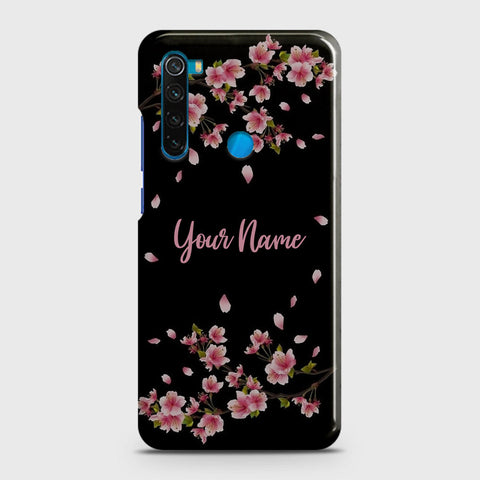 Xiaomi Redmi Note 8 Cover - Floral Series - Matte Finish - Snap On Hard Case with LifeTime Colors Guarantee