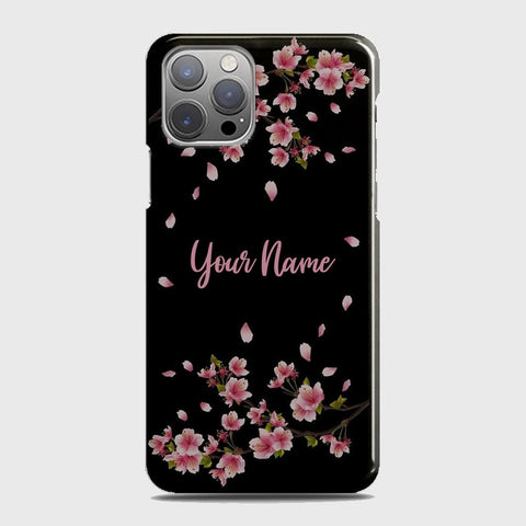 iPhone 12 Pro Max Cover - Floral Series - Matte Finish - Snap On Hard Case with LifeTime Colors Guarantee