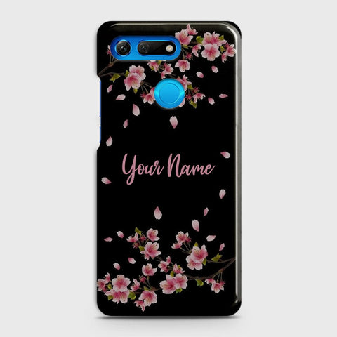 Huawei Honor View 20 Cover - Floral Series - Matte Finish - Snap On Hard Case with LifeTime Colors Guarantee