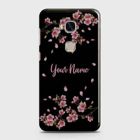 Huawei Honor 5X Cover - Floral Series - Matte Finish - Snap On Hard Case with LifeTime Colors Guarantee