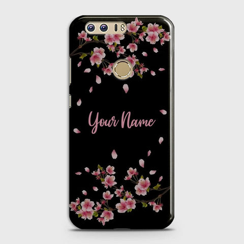 Huawei Honor 8 Cover - Floral Series - Matte Finish - Snap On Hard Case with LifeTime Colors Guarantee