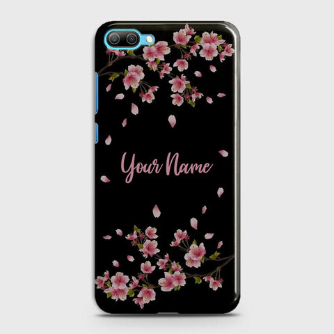 Huawei Honor 10 Lite Cover - Floral Series - Matte Finish - Snap On Hard Case with LifeTime Colors Guarantee