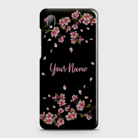 Huawei Y5 2019 Cover - Floral Series - Matte Finish - Snap On Hard Case with LifeTime Colors Guarantee