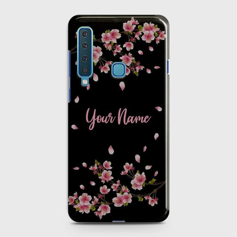 Samsung Galaxy A9 2018 Cover - Floral Series - Matte Finish - Snap On Hard Case with LifeTime Colors Guarantee