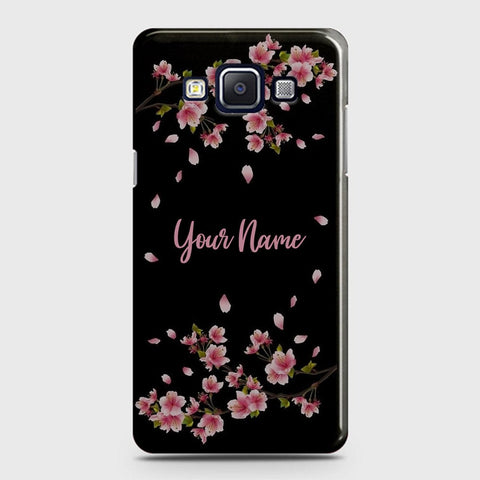 Samsung Galaxy E5 Cover - Floral Series - Matte Finish - Snap On Hard Case with LifeTime Colors Guarantee