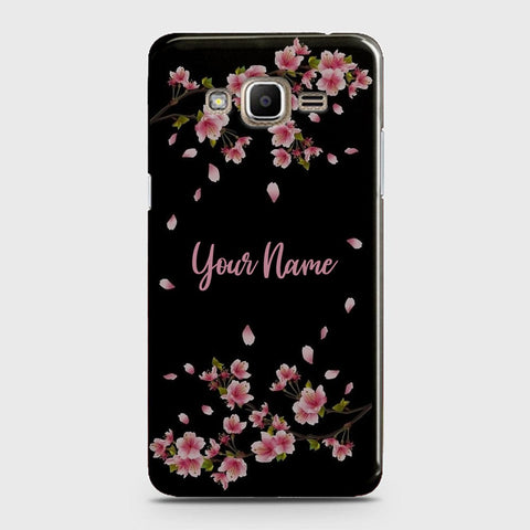 Samsung Galaxy Grand Prime Plus Cover - Floral Series - Matte Finish - Snap On Hard Case with LifeTime Colors Guarantee