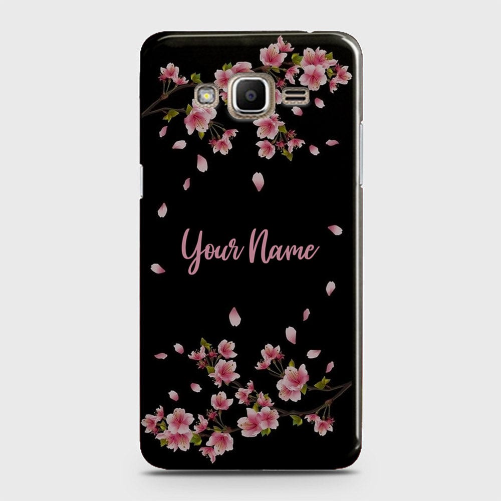 Samsung Galaxy J2 Prime Cover Floral Series Matte Finish Snap On Hard Case with LifeTime Colors Guarantee Design4