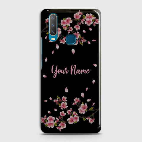 Vivo Y15 Cover - Floral Series - Matte Finish - Snap On Hard Case with LifeTime Colors Guarantee