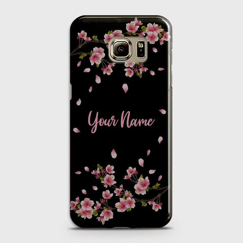 Samsung Galaxy S6 Edge Plus Cover - Floral Series - Matte Finish - Snap On Hard Case with LifeTime Colors Guarantee