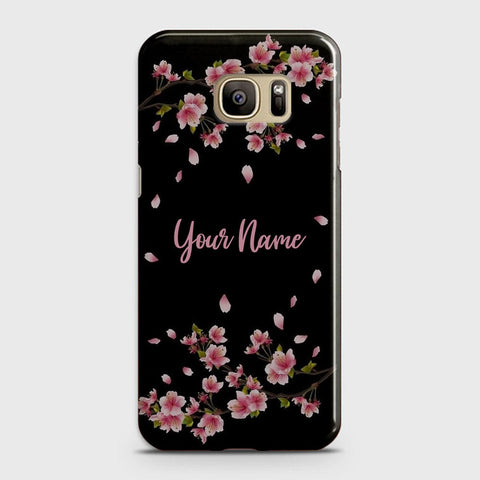 Samsung Galaxy S7 Cover - Floral Series - Matte Finish - Snap On Hard Case with LifeTime Colors Guarantee