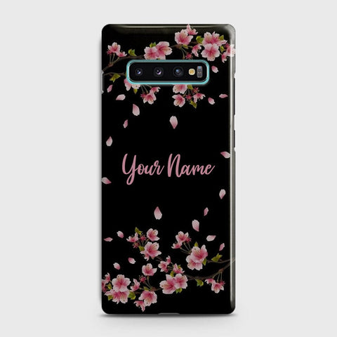 Samsung Galaxy S10 Cover - Floral Series - Matte Finish - Snap On Hard Case with LifeTime Colors Guarantee