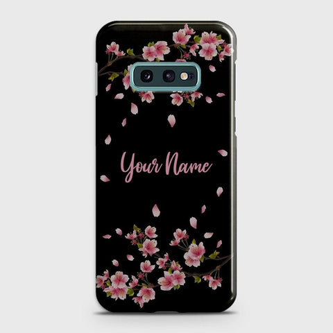 Samsung Galaxy S10e Cover - Floral Series - Matte Finish - Snap On Hard Case with LifeTime Colors Guarantee