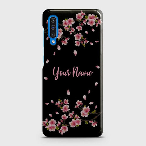 Samsung Galaxy A30s Cover - Floral Series - Matte Finish - Snap On Hard Case with LifeTime Colors Guarantee
