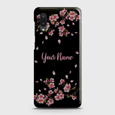 Samsung Galaxy A02 Cover - Floral Series - Matte Finish - Snap On Hard Case with LifeTime Colors Guarantee