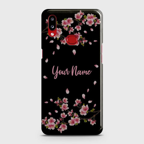 Samsung Galaxy A10s Cover - Floral Series - Matte Finish - Snap On Hard Case with LifeTime Colors Guarantee