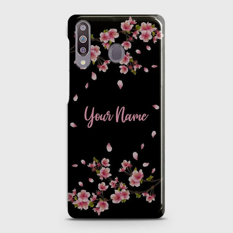 Samsung Galaxy M30 Cover - Floral Series - Matte Finish - Snap On Hard Case with LifeTime Colors Guarantee