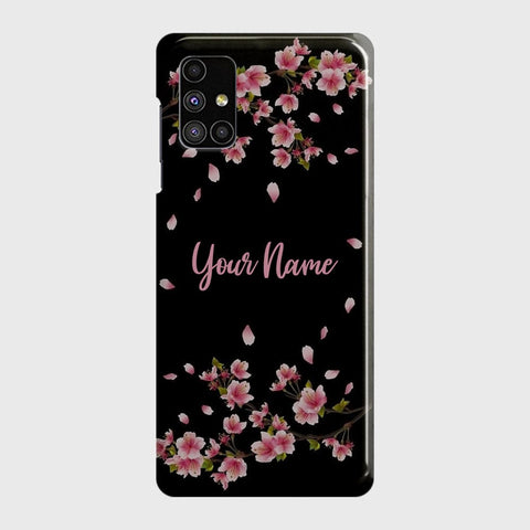 Samsung Galaxy M51 Cover - Floral Series - Matte Finish - Snap On Hard Case with LifeTime Colors Guarantee