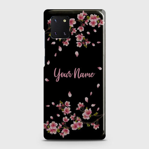 Samsung Galaxy Note 10 Lite Cover - Floral Series - Matte Finish - Snap On Hard Case with LifeTime Colors Guarantee