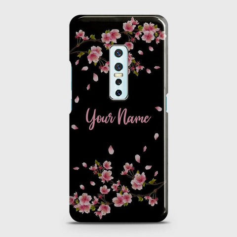 Vivo V17 Pro Cover - Floral Series - Matte Finish - Snap On Hard Case with LifeTime Colors Guarantee