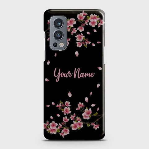 OnePlus Nord 2 Cover - Floral Series - Matte Finish - Snap On Hard Case with LifeTime Colors Guarantee