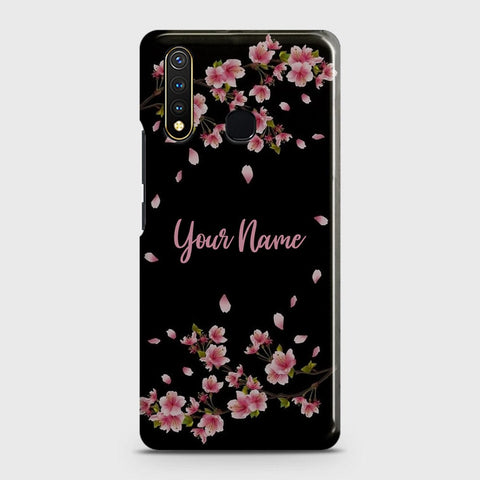 Vivo Y19 Cover - Floral Series - Matte Finish - Snap On Hard Case with LifeTime Colors Guarantee