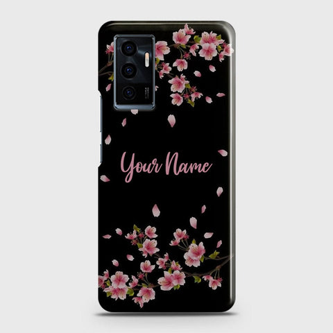 Vivo V23e Cover - Floral Series - Matte Finish - Snap On Hard Case with LifeTime Colors Guarantee