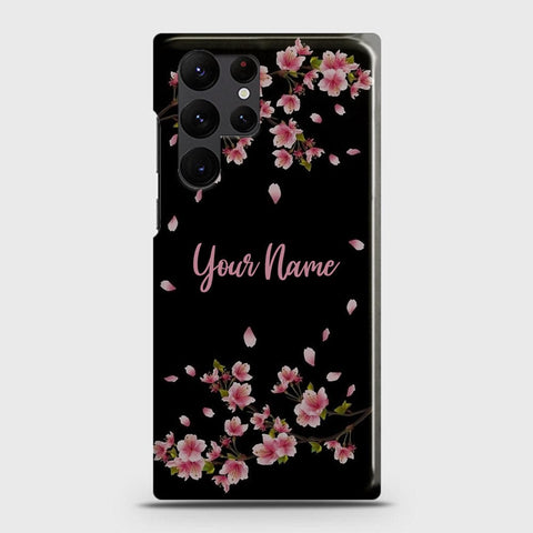 Samsung Galaxy S22 Ultra 5G Cover - Floral Series - Matte Finish - Snap On Hard Case with LifeTime Colors Guarantee