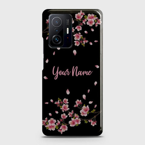 Xiaomi 11T Pro Cover - Floral Series - Matte Finish - Snap On Hard Case with LifeTime Colors Guarantee